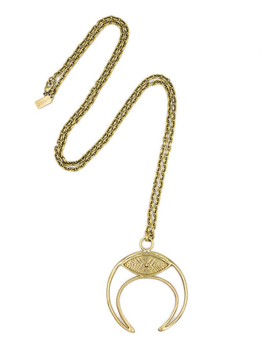 Eye Blossom Pendant Necklace
