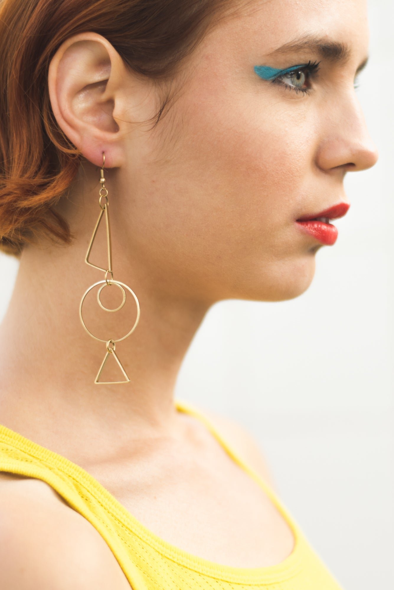 Planes Figure Dangle Earring